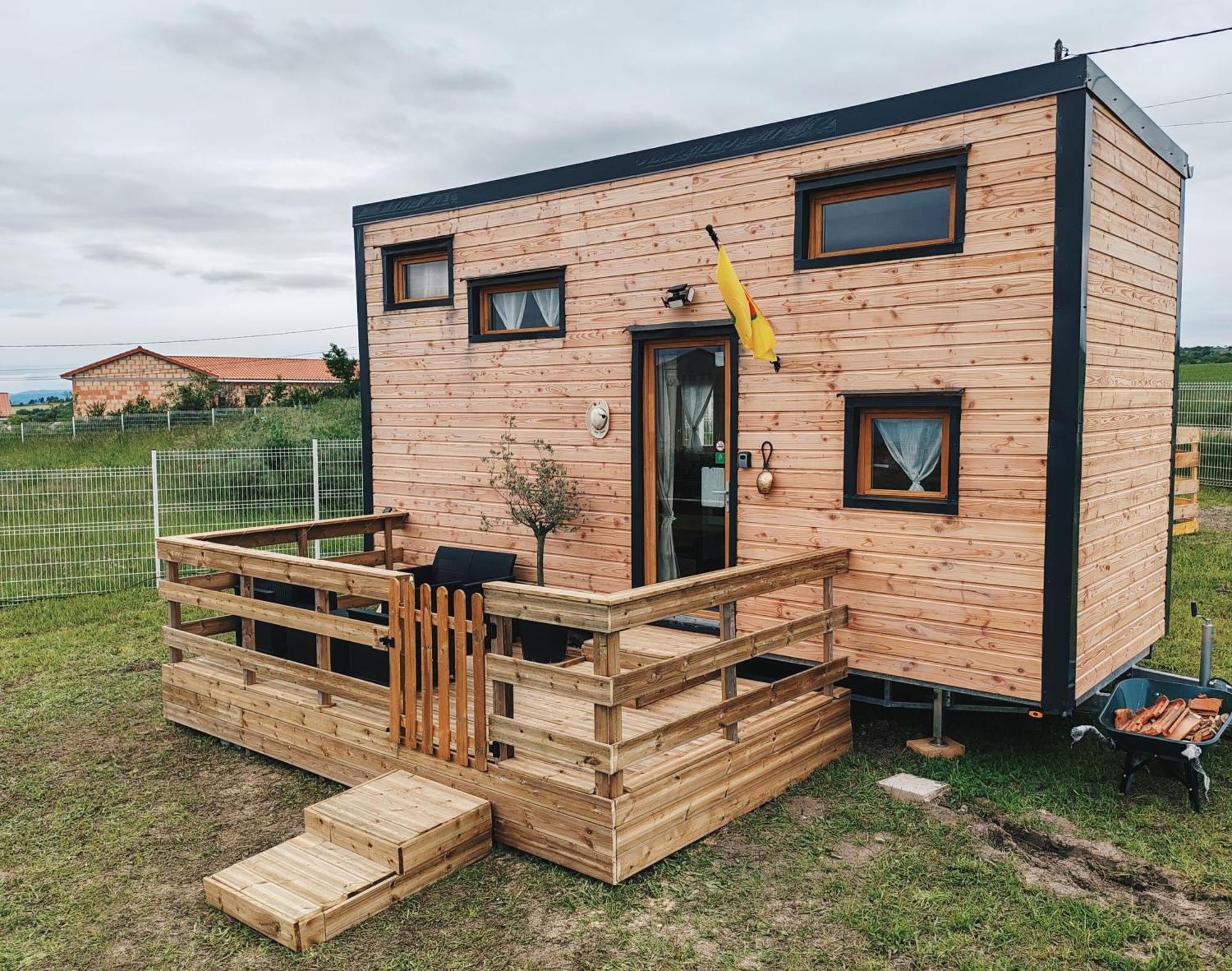 Tiny House Des Bougnats Villa Teilhede Exterior foto
