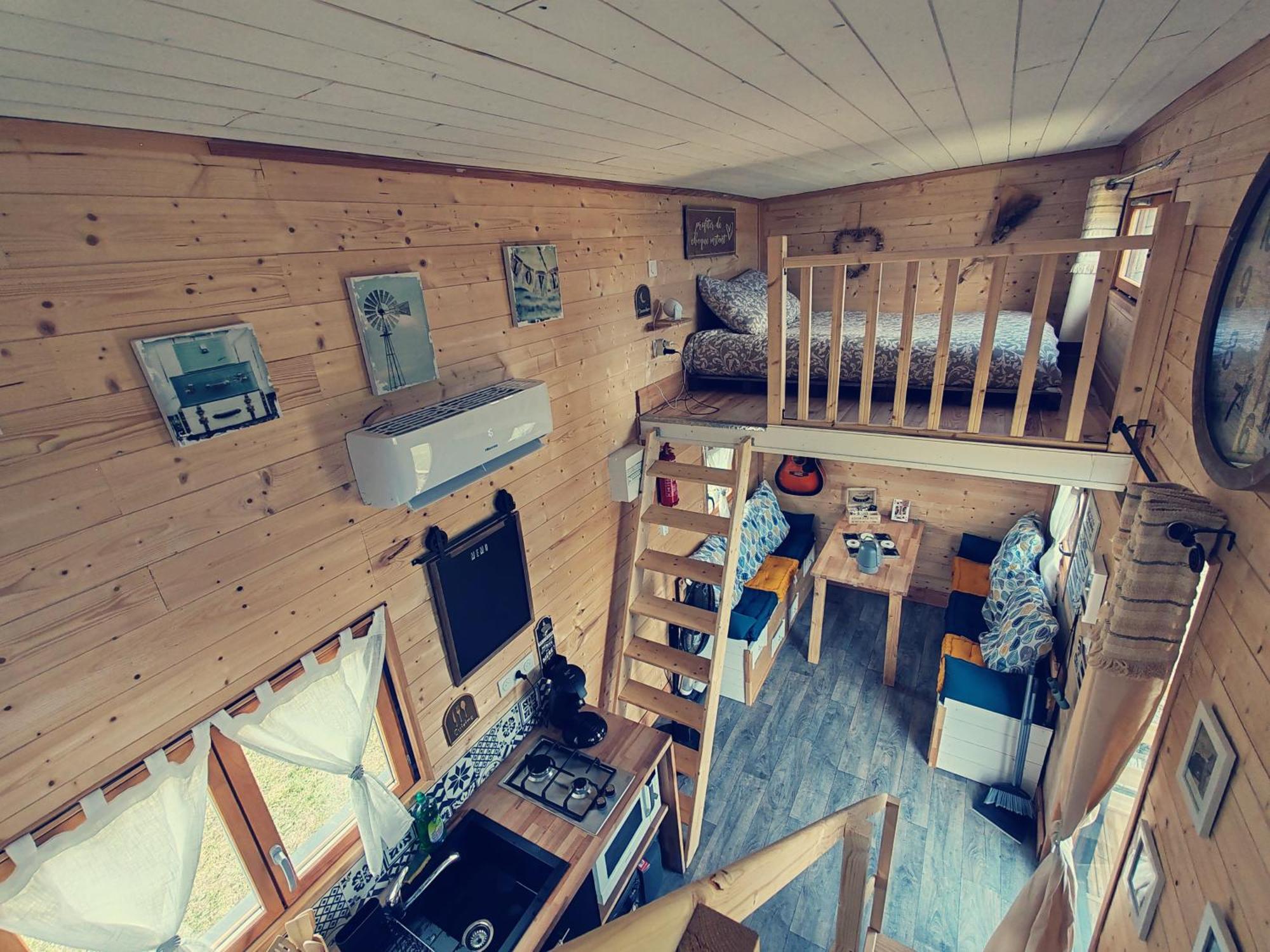 Tiny House Des Bougnats Villa Teilhede Exterior foto
