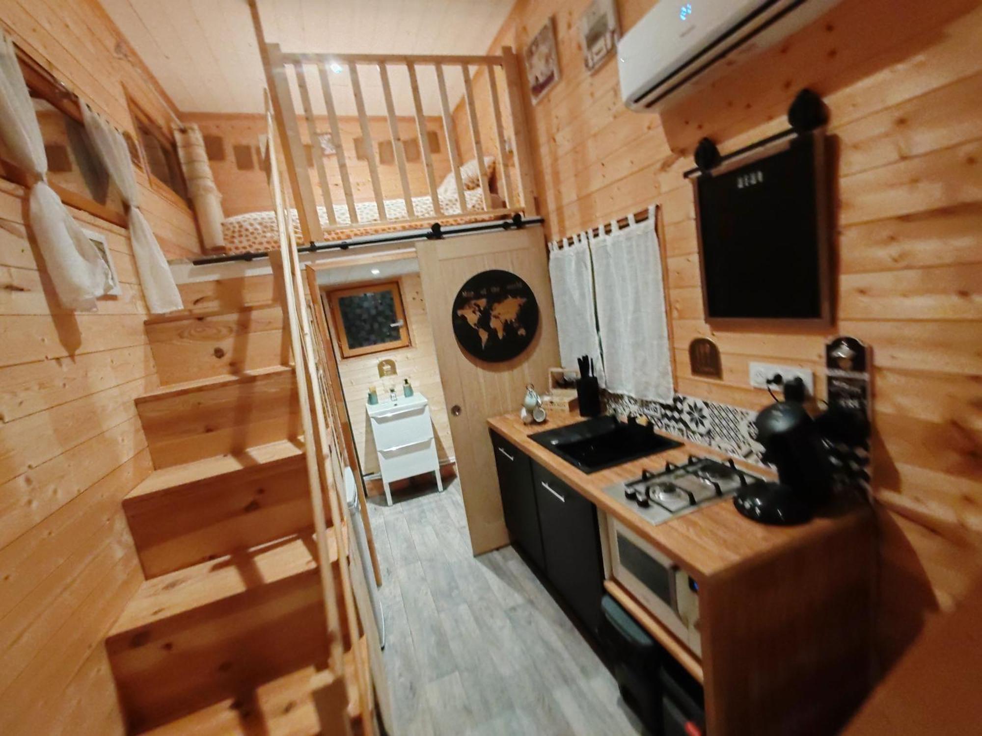 Tiny House Des Bougnats Villa Teilhede Exterior foto